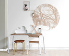 Esta Home Forest Friends 159072 Zelfklevende Behangcirkel