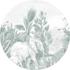 Esta Home Forest Friends 159076 Zelfklevende Behangcirkel