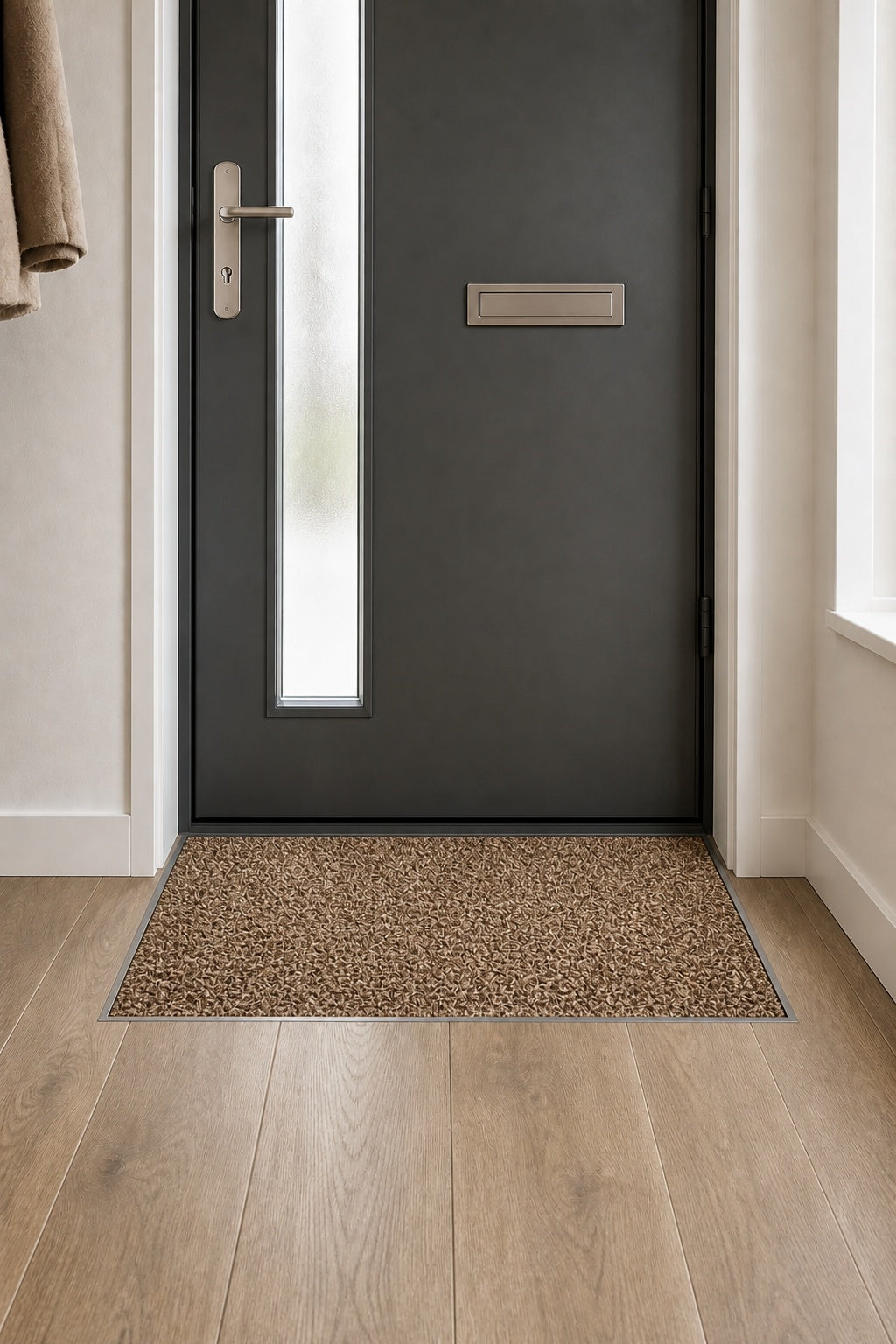 Hamat Aqua Stop Licht Beige op maat voor de voordeur in een entree