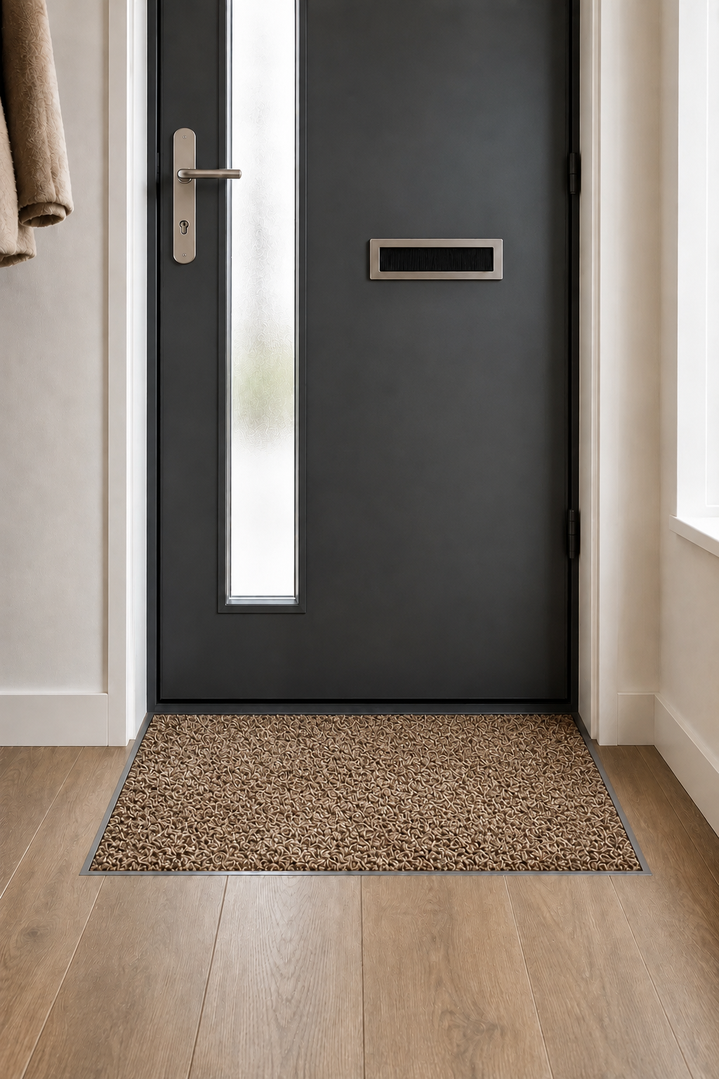 Hamat Aqua Stop 060 Licht Beige – Wasbare droogloopmat op maat