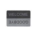 Hamat Curly Print Welcome Goodbye 004 – Buitenmat met tekst - 40 x 60 cm