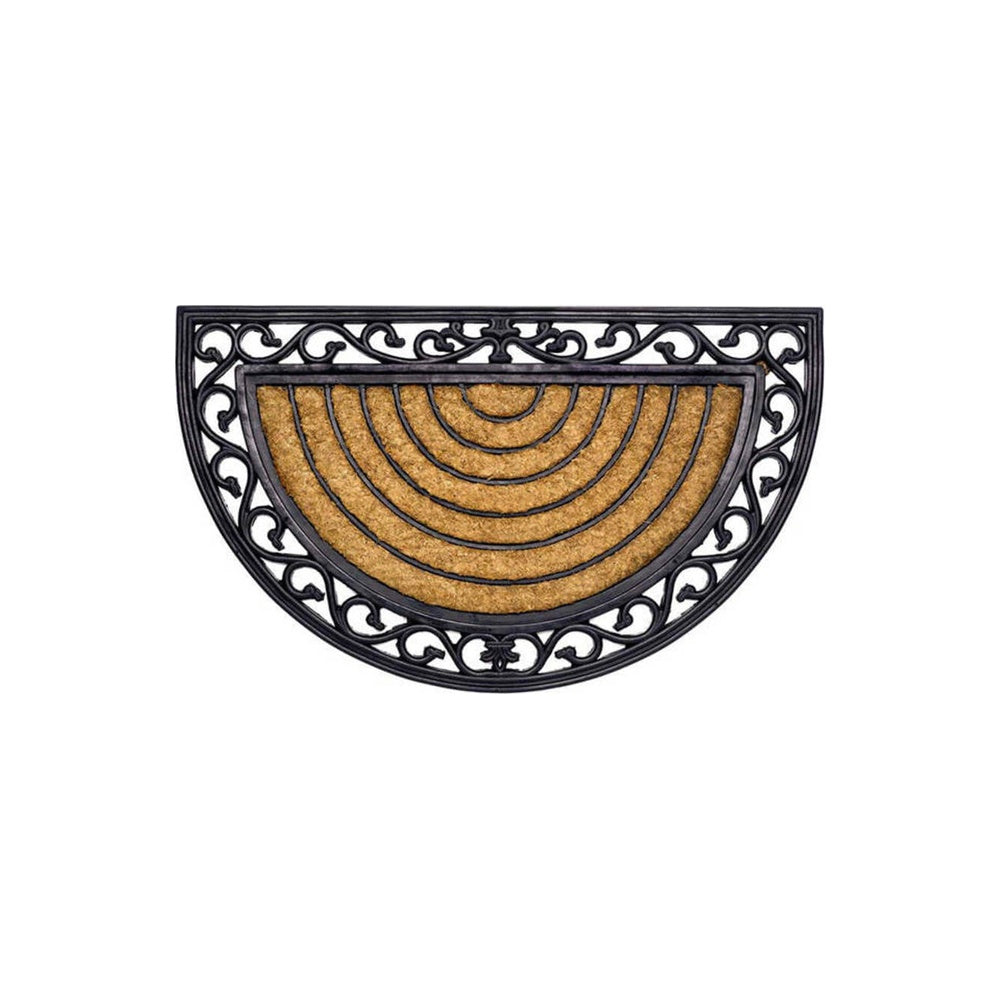 Hamat Impala 369 Brush - Kokosmat naturel halfrond - 45 x 75 cm