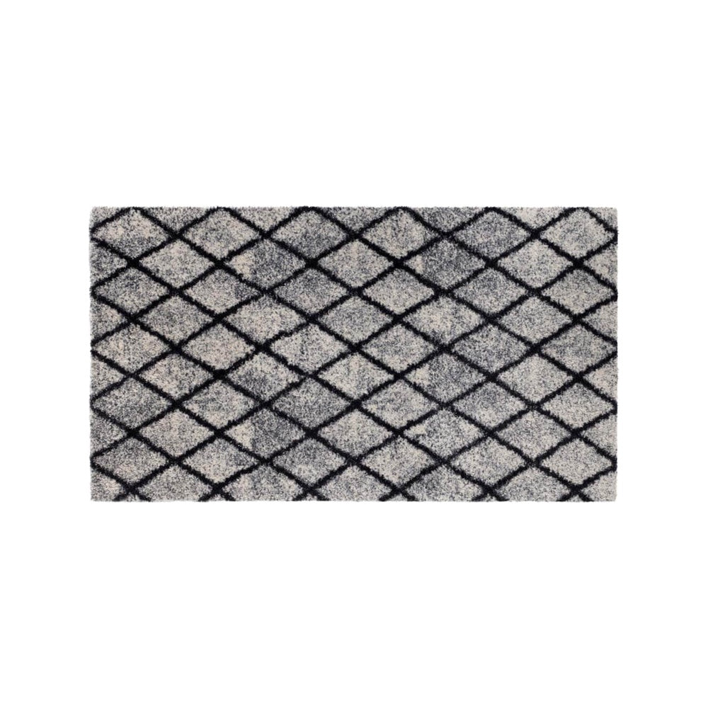 Hamat Lima 512 Berber Wit Lichtgrijs – Wasbare droogloopmat - 67 x 120 cm