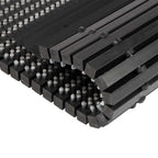 Hamat Outline 116 Grigio Donkergrijs Zwart – Borstelmat buiten
