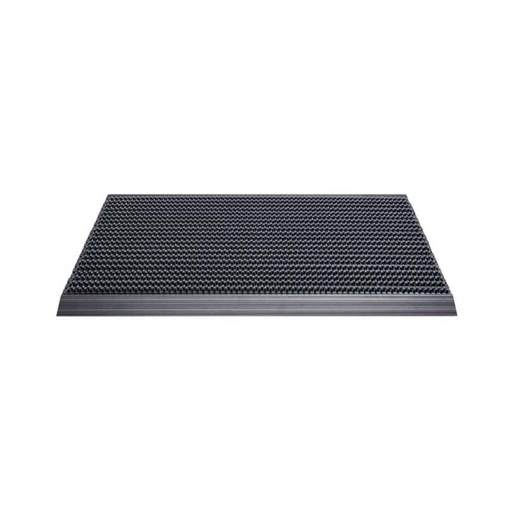 Hamat Outline 116 Grigio Donkergrijs Zwart – Borstelmat buiten