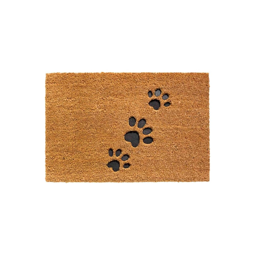 Hamat Ruco Embossed Rubber Paws - Kokosmat met pootafdrukken - 40 x 60 cm