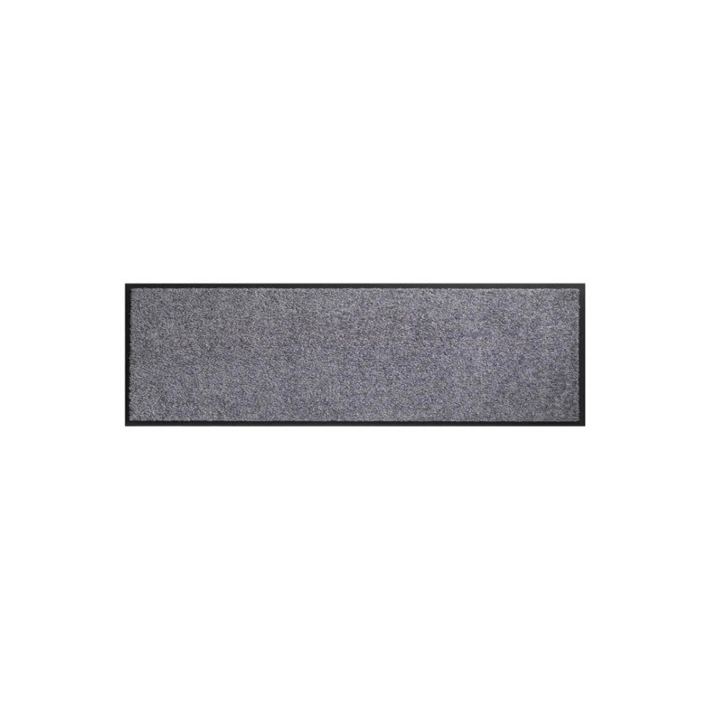 Hamat Twister 014 Grijs – Wasbare droogloopmat voor openslaande deuren - 60 x 180 cm