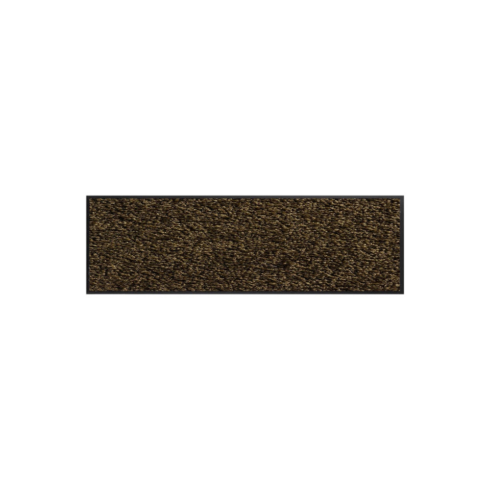 Hamat Twister 012 Teak – Wasbare droogloopmat voor openslaande deuren - 60 x 180 cm