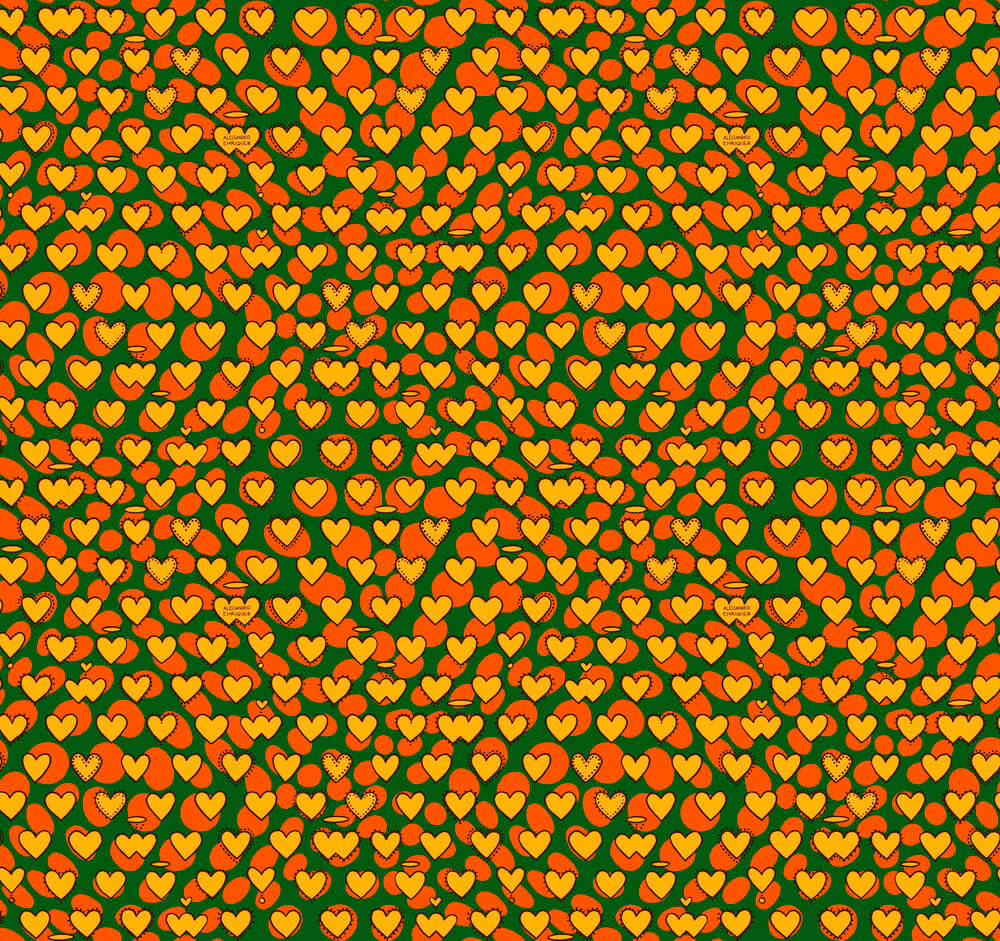 Staal Hookedonwalls Enriquezland Psyco Cuori 25502
