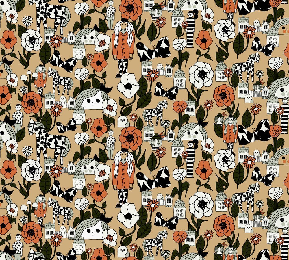 Staal Hookedonwalls Marimekko Volume 06 Marikyla 25165