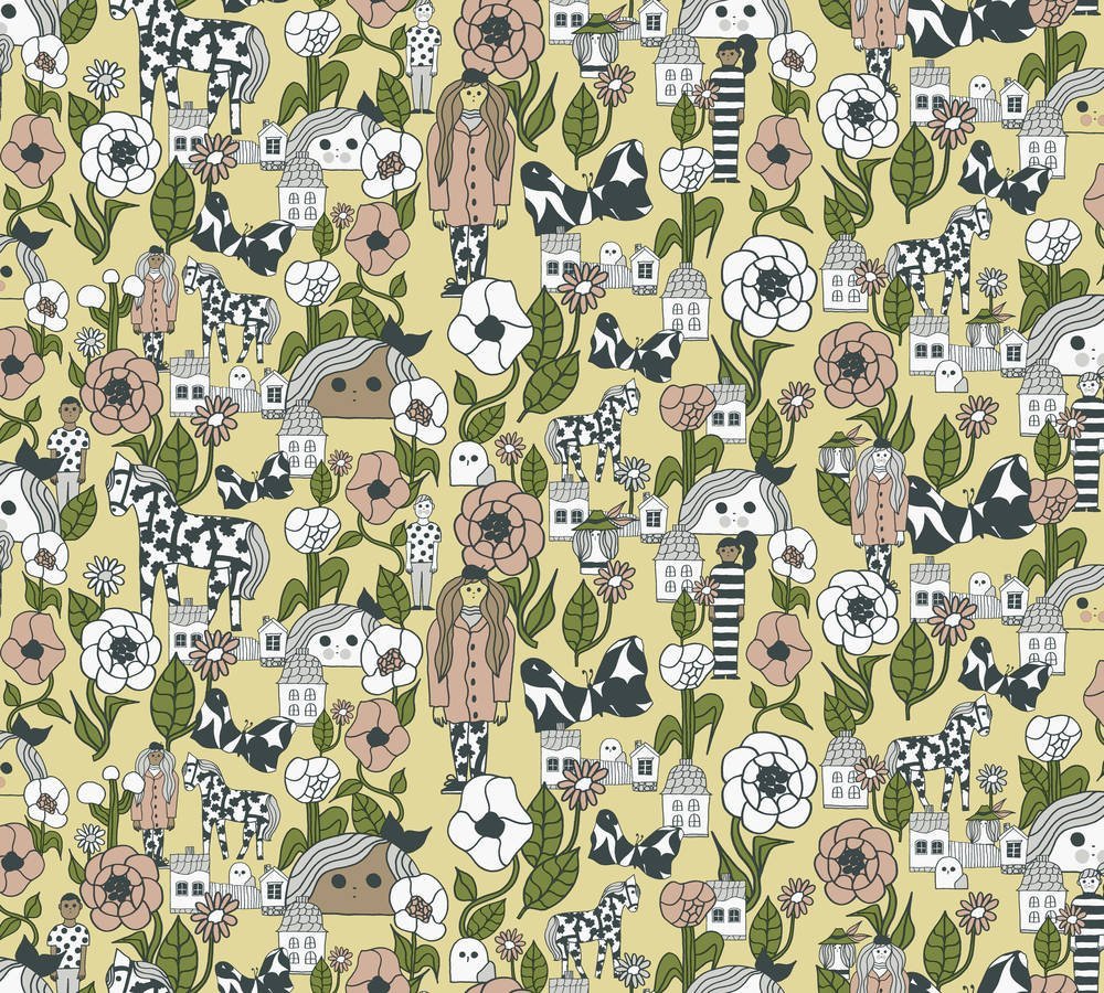 Staal Hookedonwalls Marimekko Volume 06 Marikyla 25167