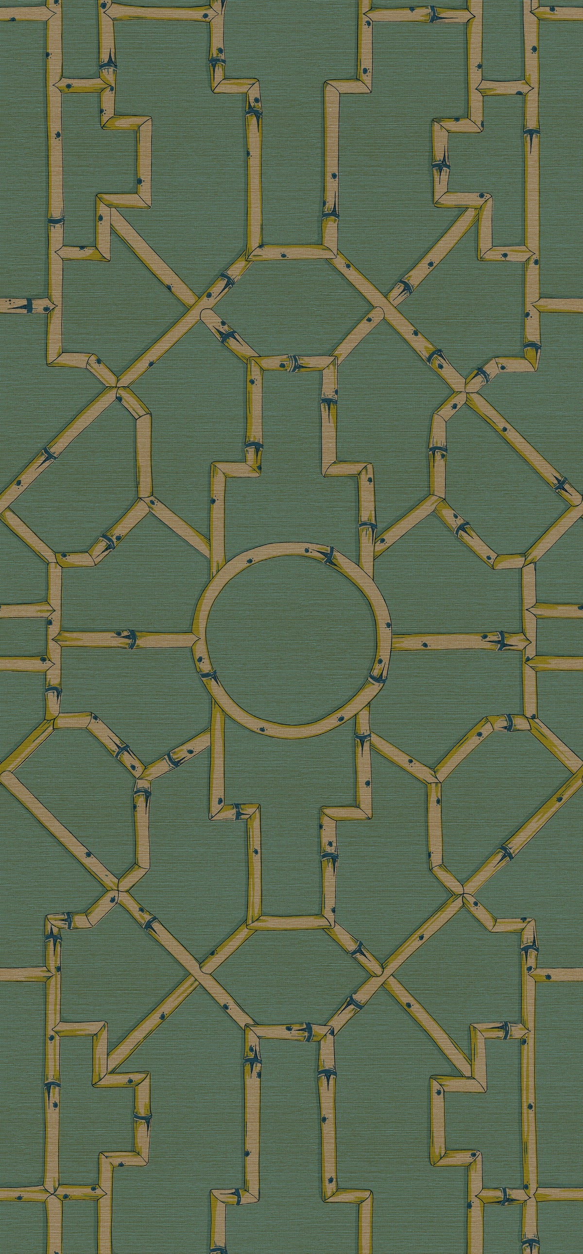 Staal Hookedonwalls Scalamandré Baldwin Bamboo JV26016