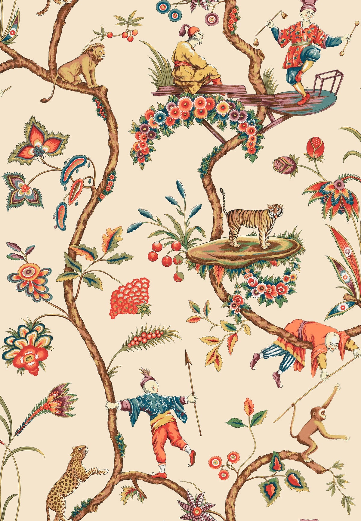 Staal Hookedonwalls Scalamandré Chinoise Exotique JV26026
