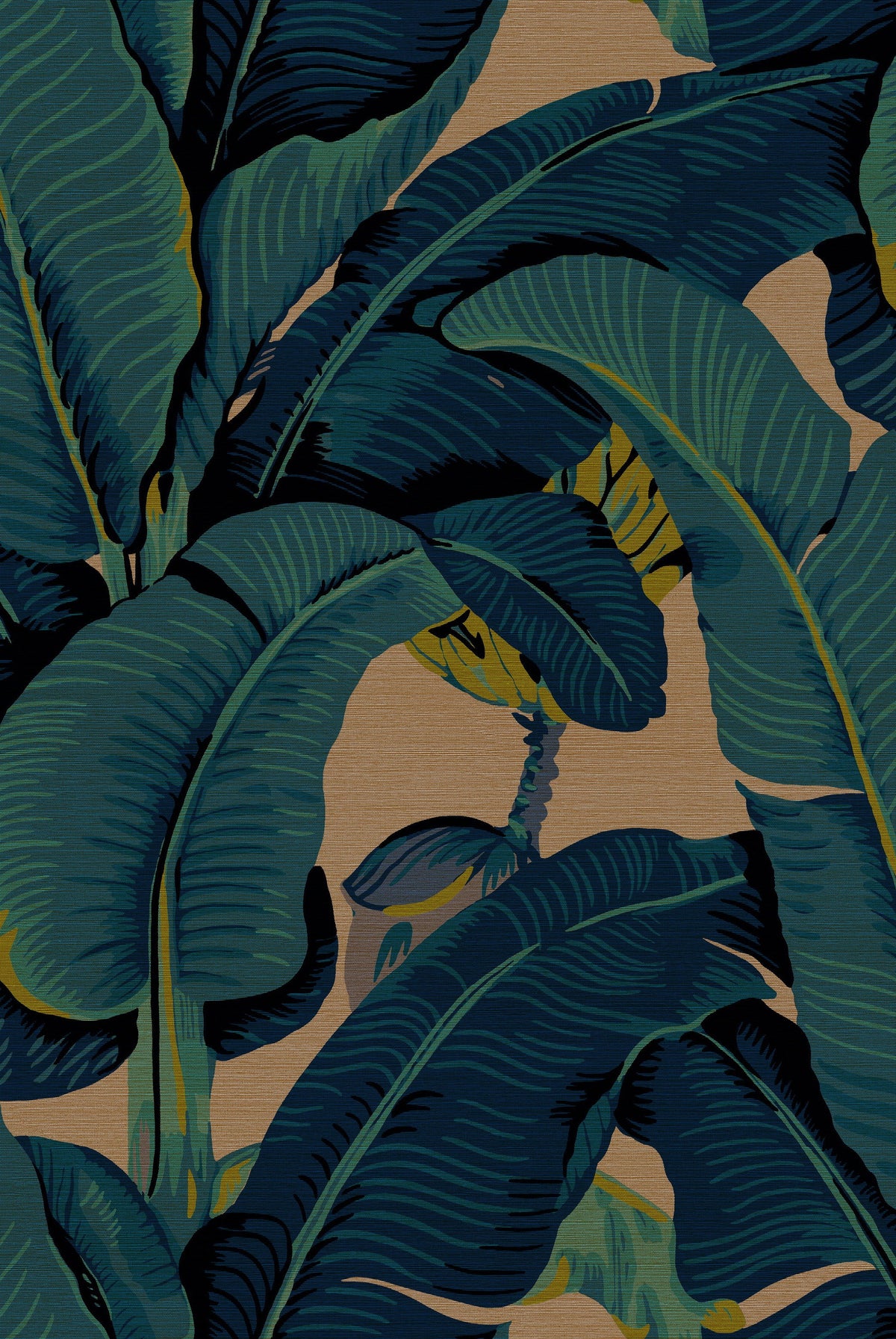 Staal Hookedonwalls Scalamandré Hinson Palm JV26014
