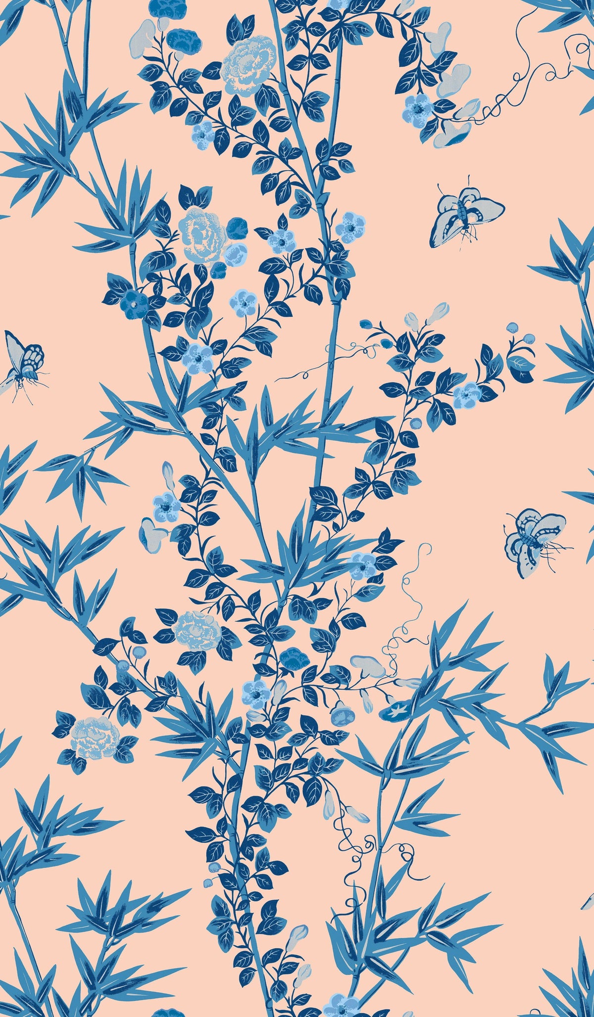 Staal Hookedonwalls Scalamandré Jardin De Chine JV26059