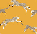 Staal Hookedonwalls Scalamandré Leaping Cheetah JV26020