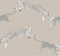 Staal Hookedonwalls Scalamandré Leaping Cheetah JV26023