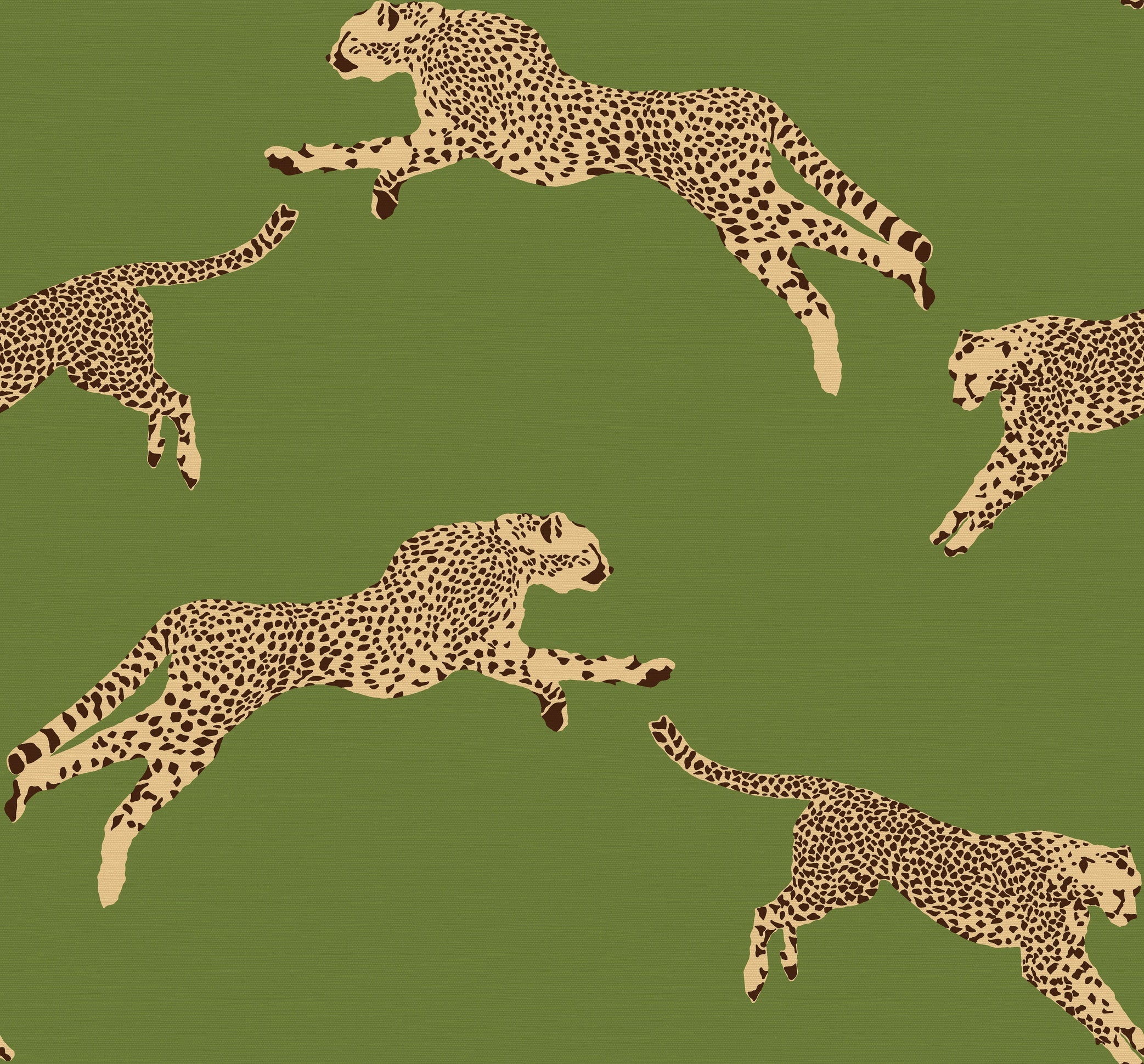 Staal Hookedonwalls Scalamandré Leaping Cheetah JV26024