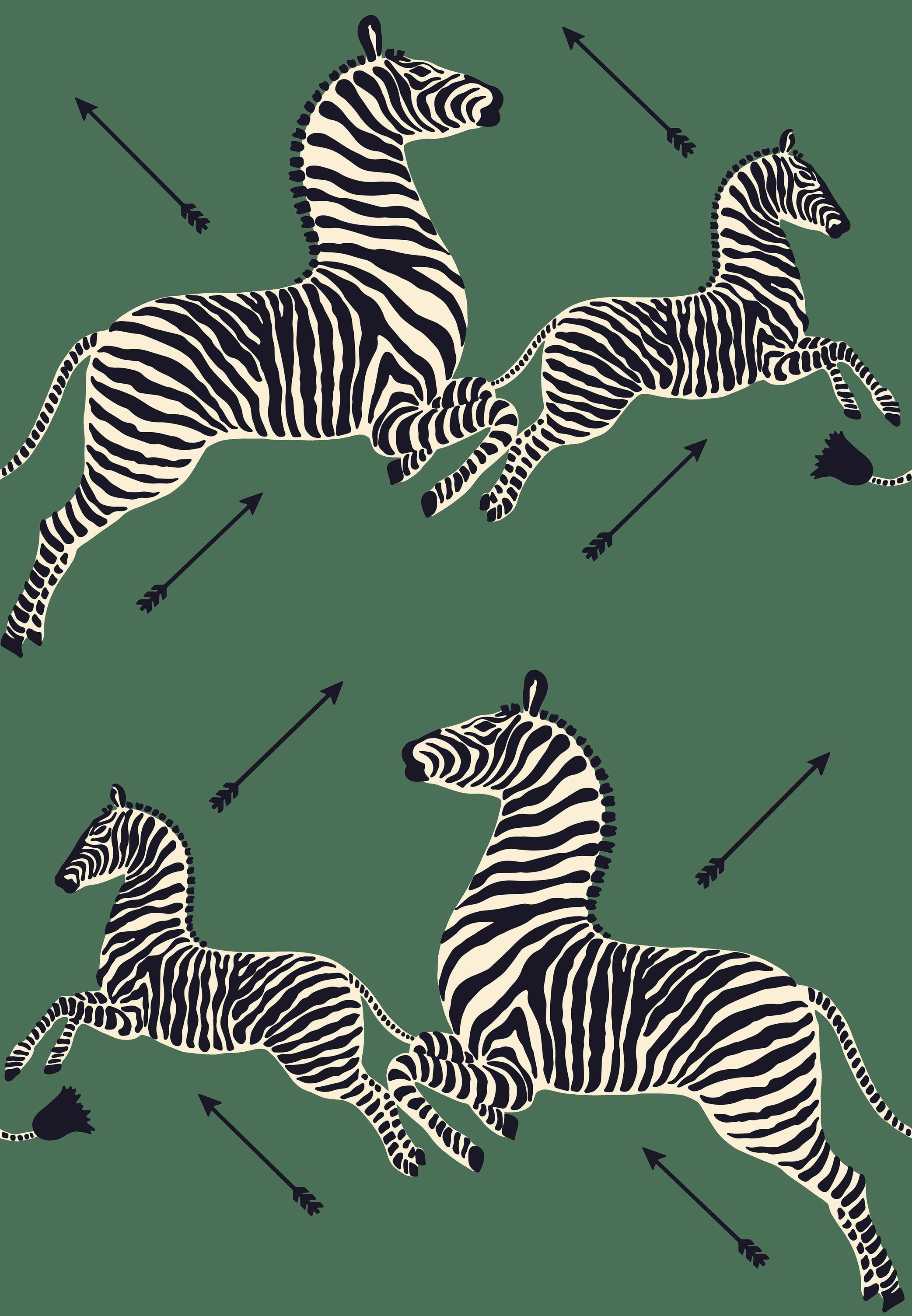 Staal Hookedonwalls Scalamandré Zebras JV26001