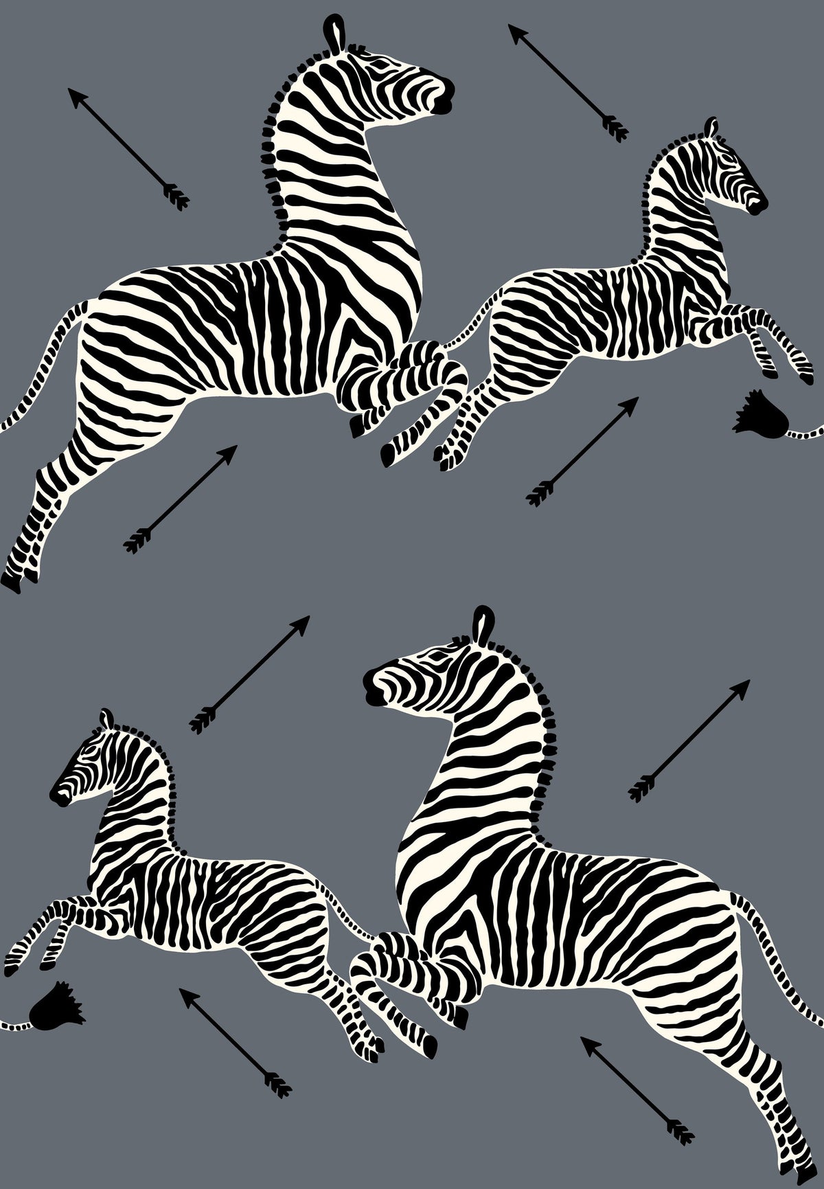 Staal Hookedonwalls Scalamandré Zebras JV26005