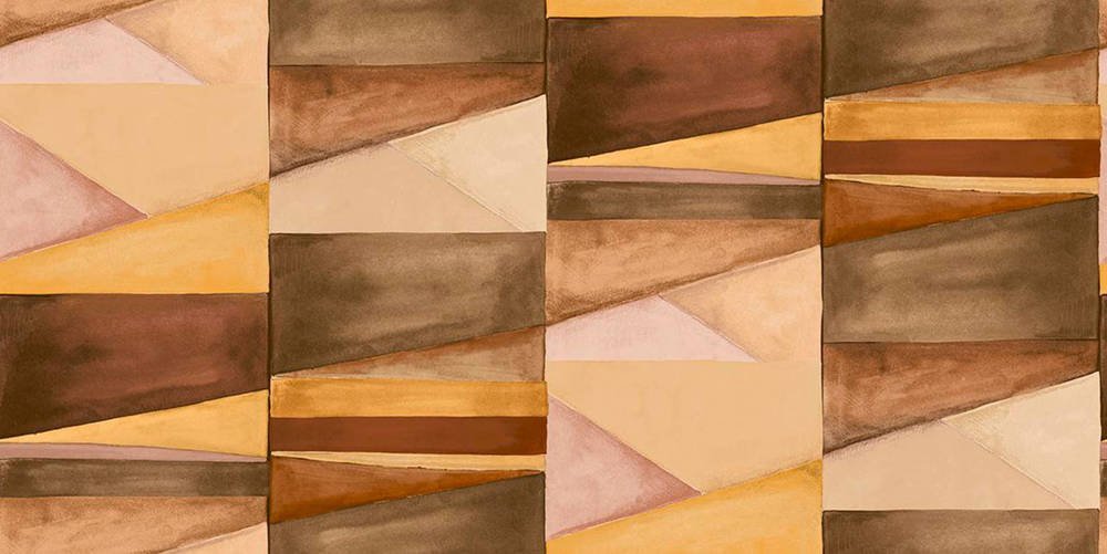 Staal Hookedonwalls Silhouette Color Blocks 34832