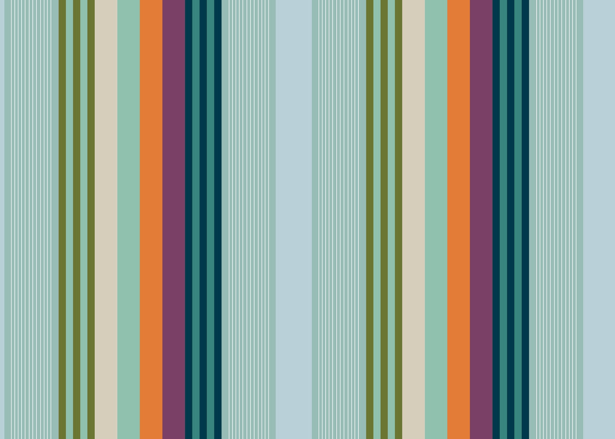 Hookedonwalls Stripes & Stripes Minnelli 90785