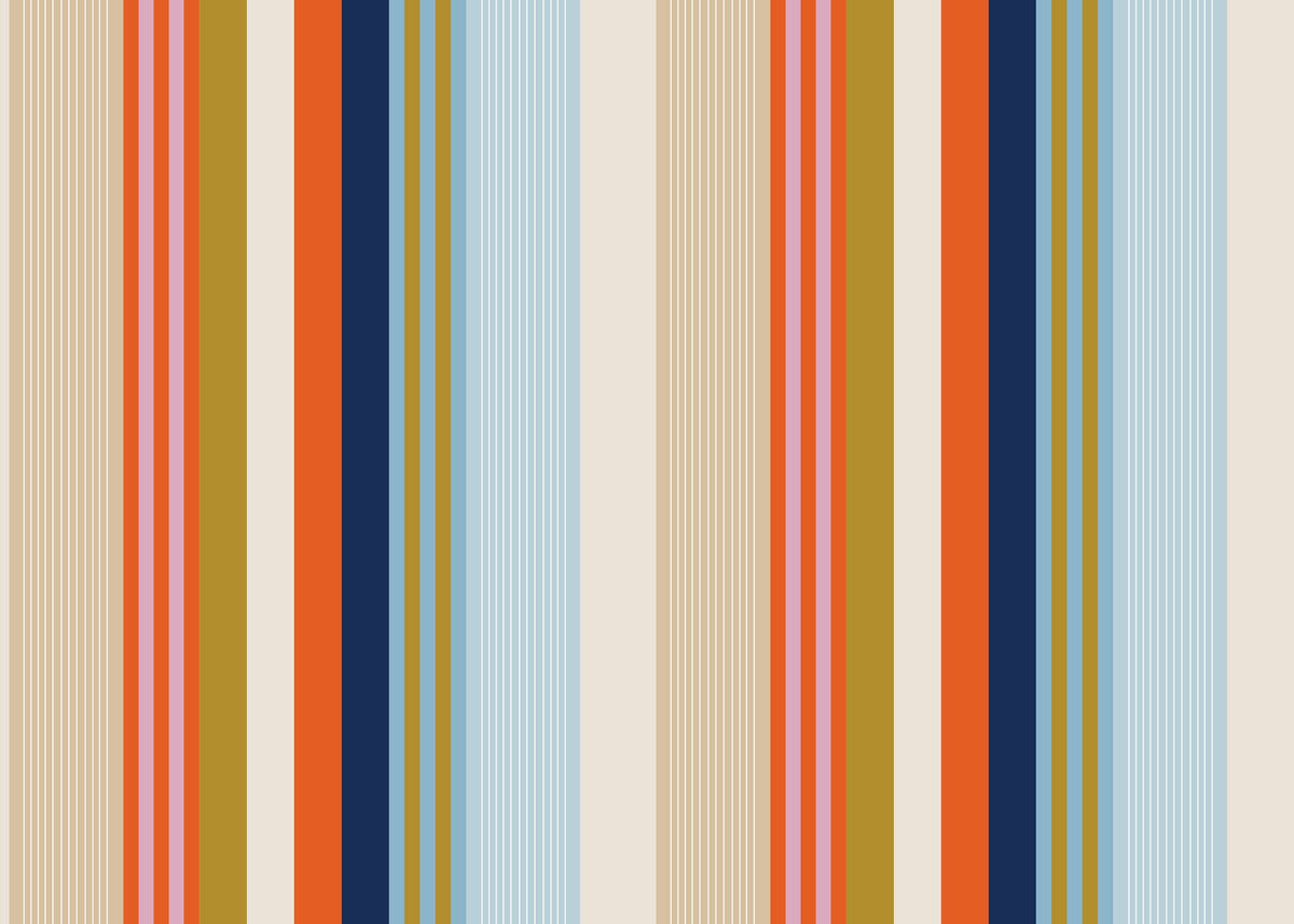 Hookedonwalls Stripes & Stripes Minnelli 90786