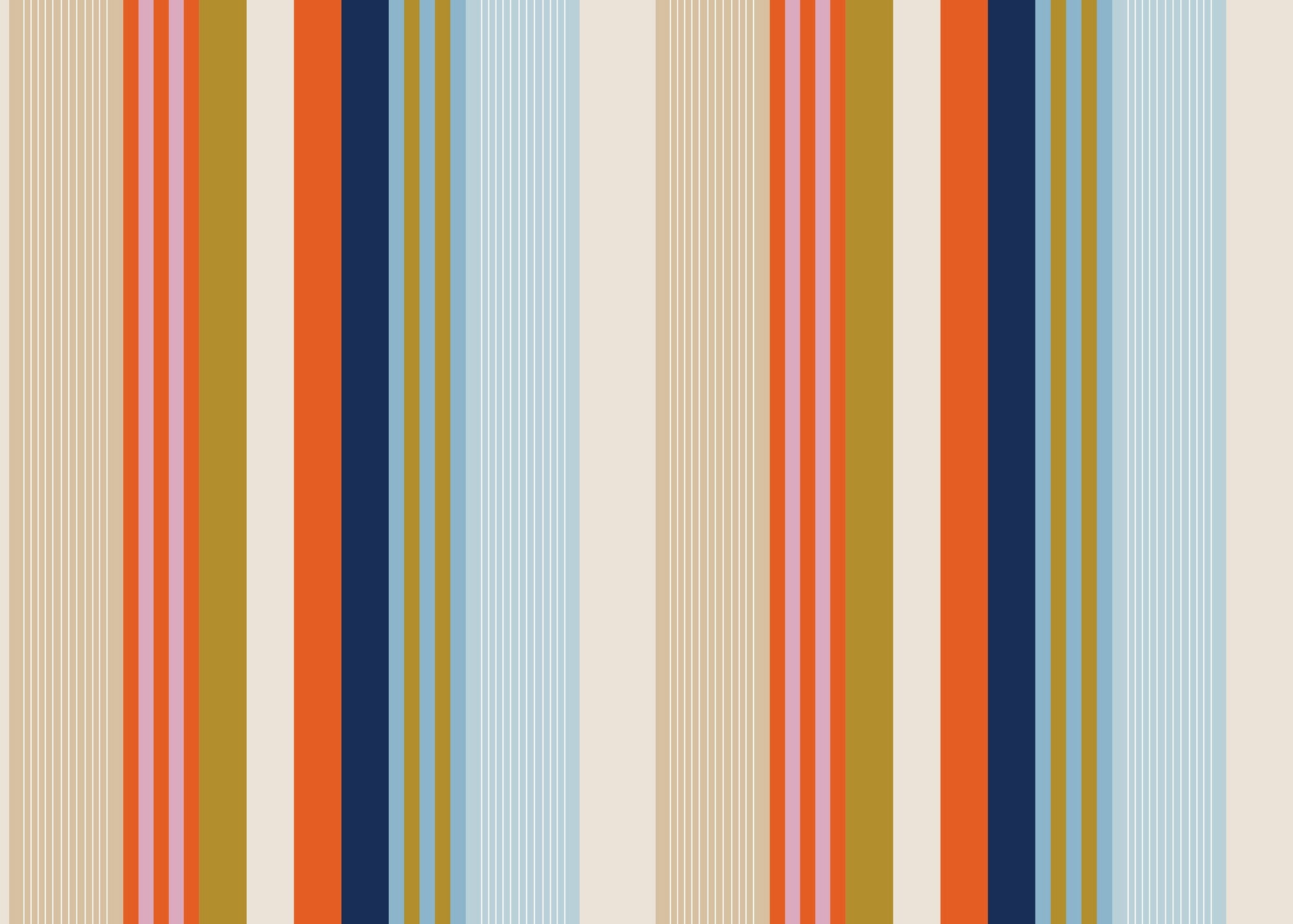 Hookedonwalls Stripes & Stripes Minnelli 90786