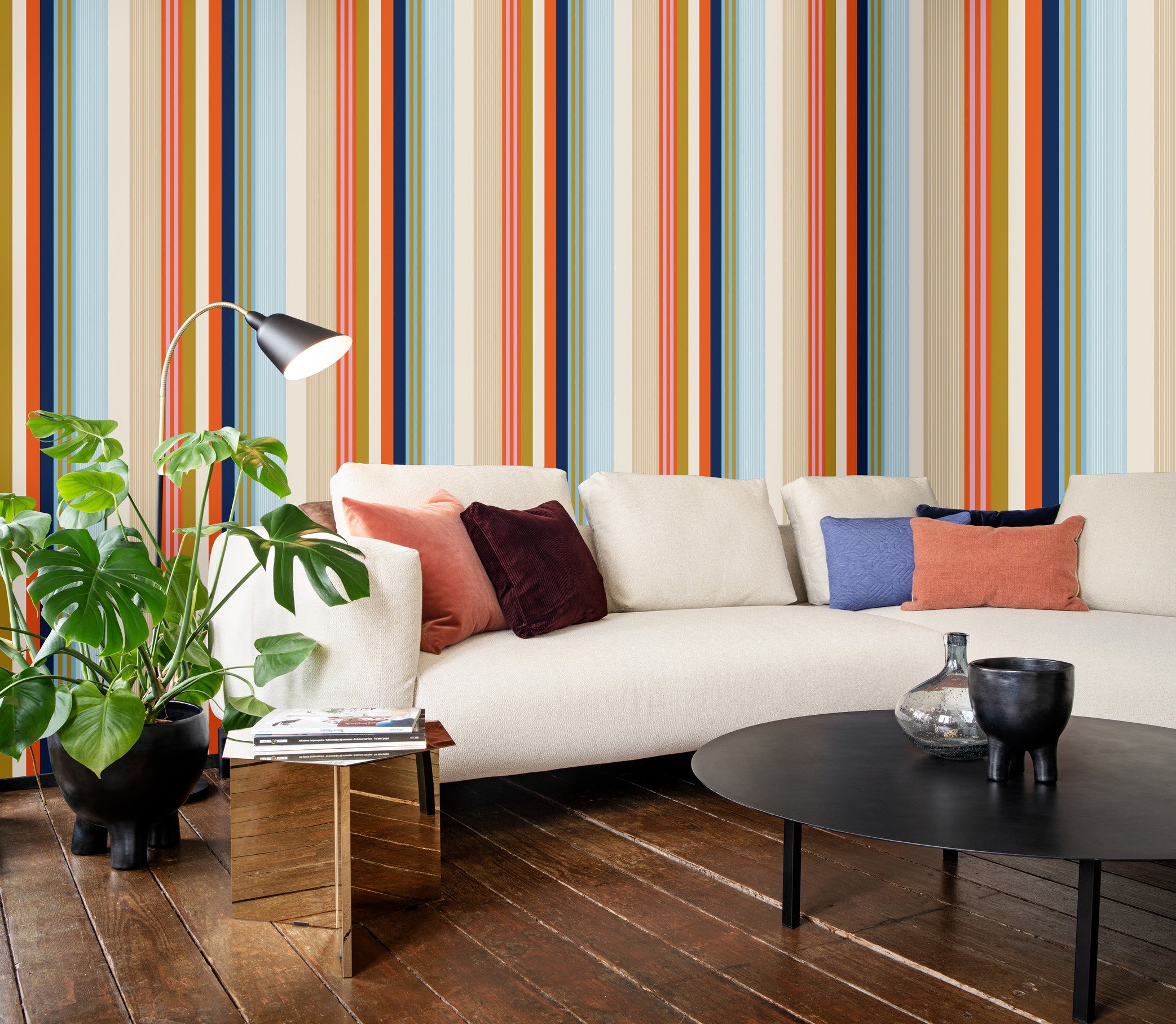 Hookedonwalls Stripes & Stripes Minnelli 90786
