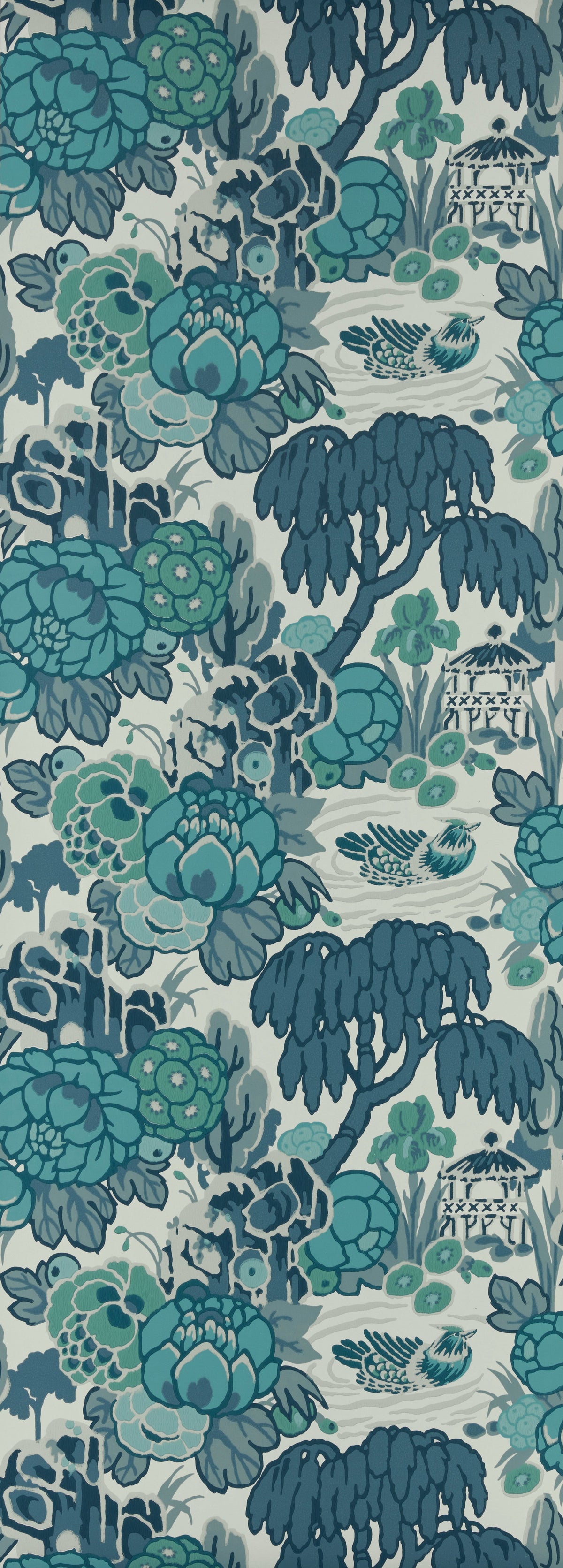 Staal Hookedonwalls Young Traditionals Mandarin Garden 27805
