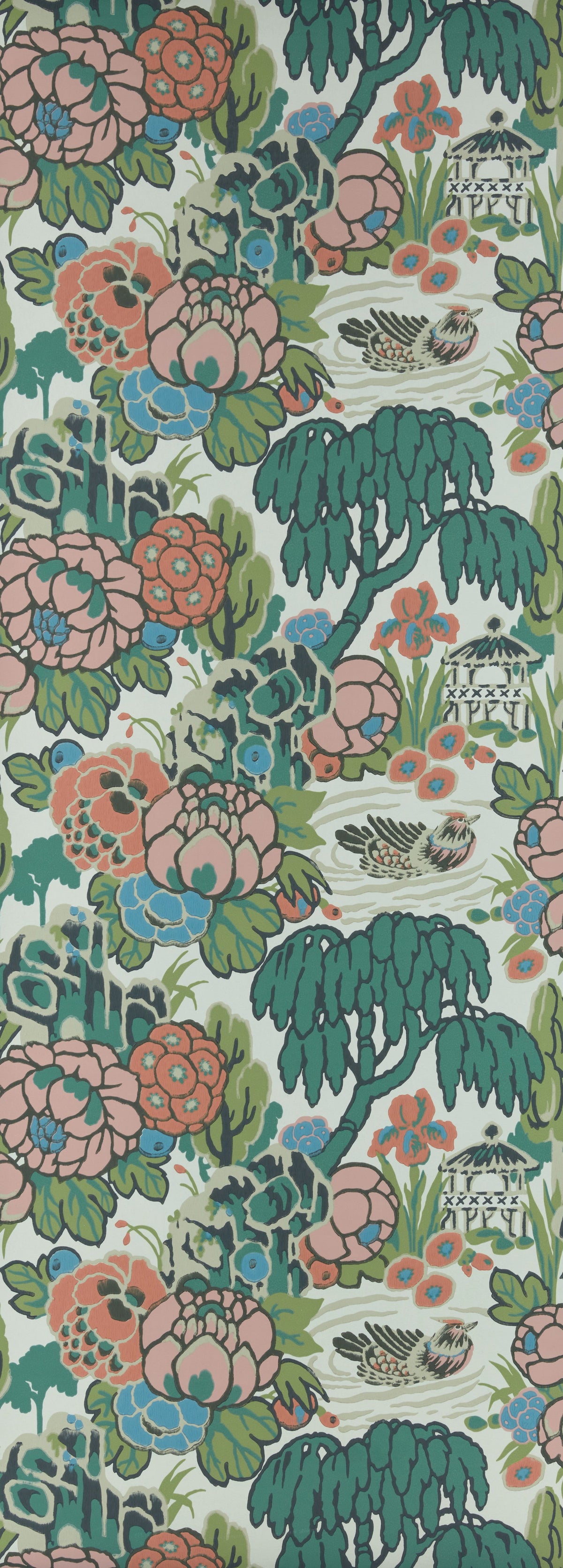 Staal Hookedonwalls Young Traditionals Mandarin Garden 27806