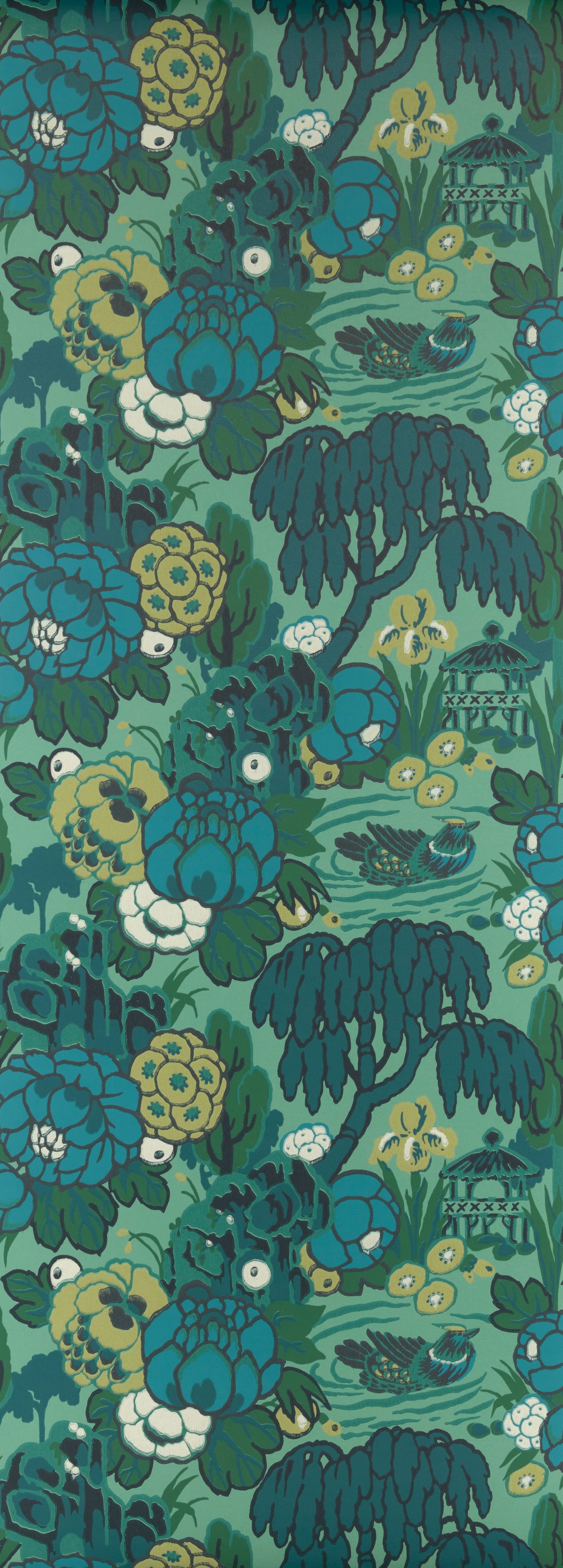 Staal Hookedonwalls Young Traditionals Mandarin Garden 27808