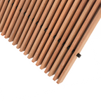 Buitenpaneel massief hout divider