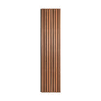 Buitenpaneel massief hout halfronde latten