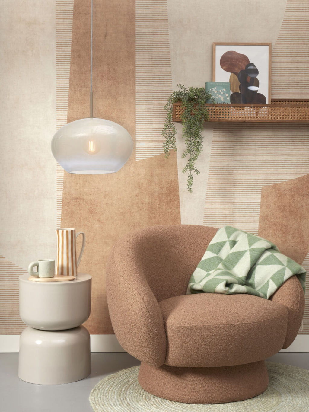 it's about RoMi Hanglamp Bologna - Witte kleurverloop