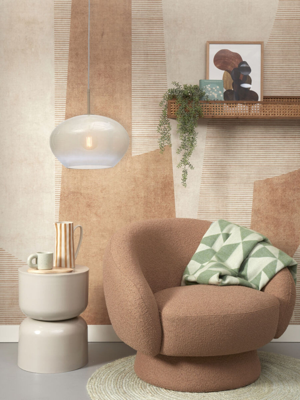 it's about RoMi Hanglamp Bologna - Witte kleurverloop