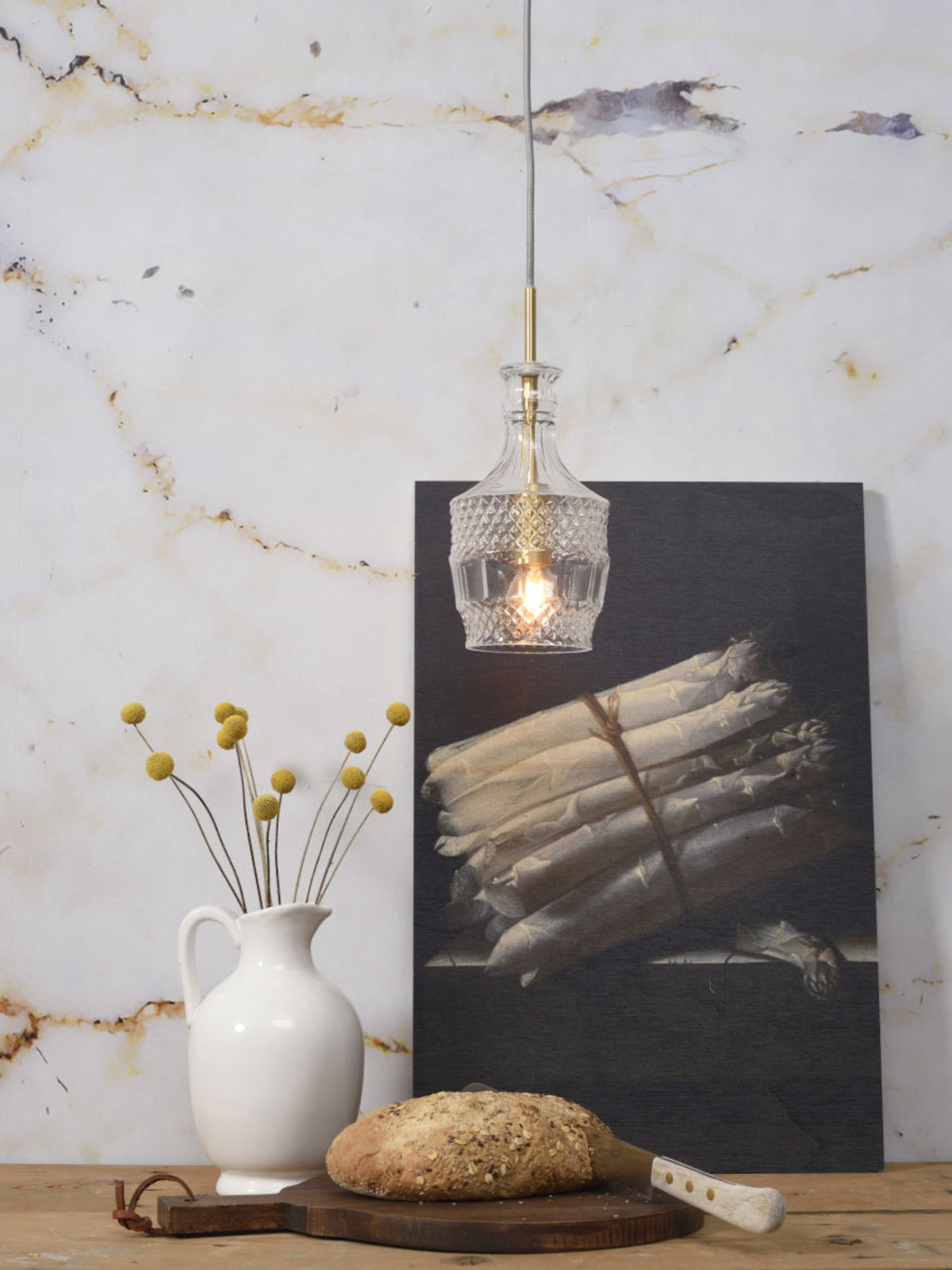 it's about RoMi Hanglamp Brussels Rechtvormig - Goud
