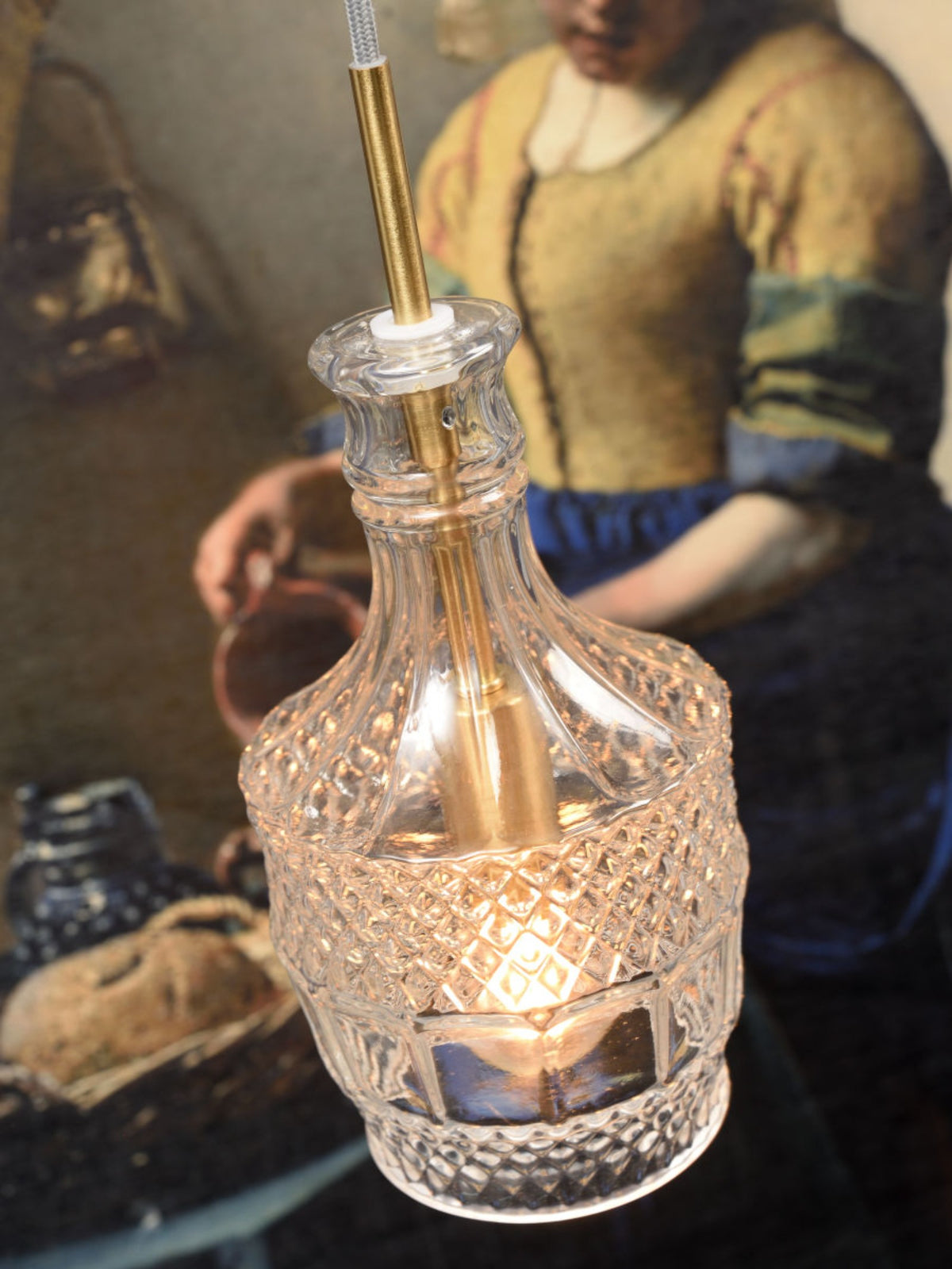 it's about RoMi Hanglamp Brussels Rechtvormig - Goud