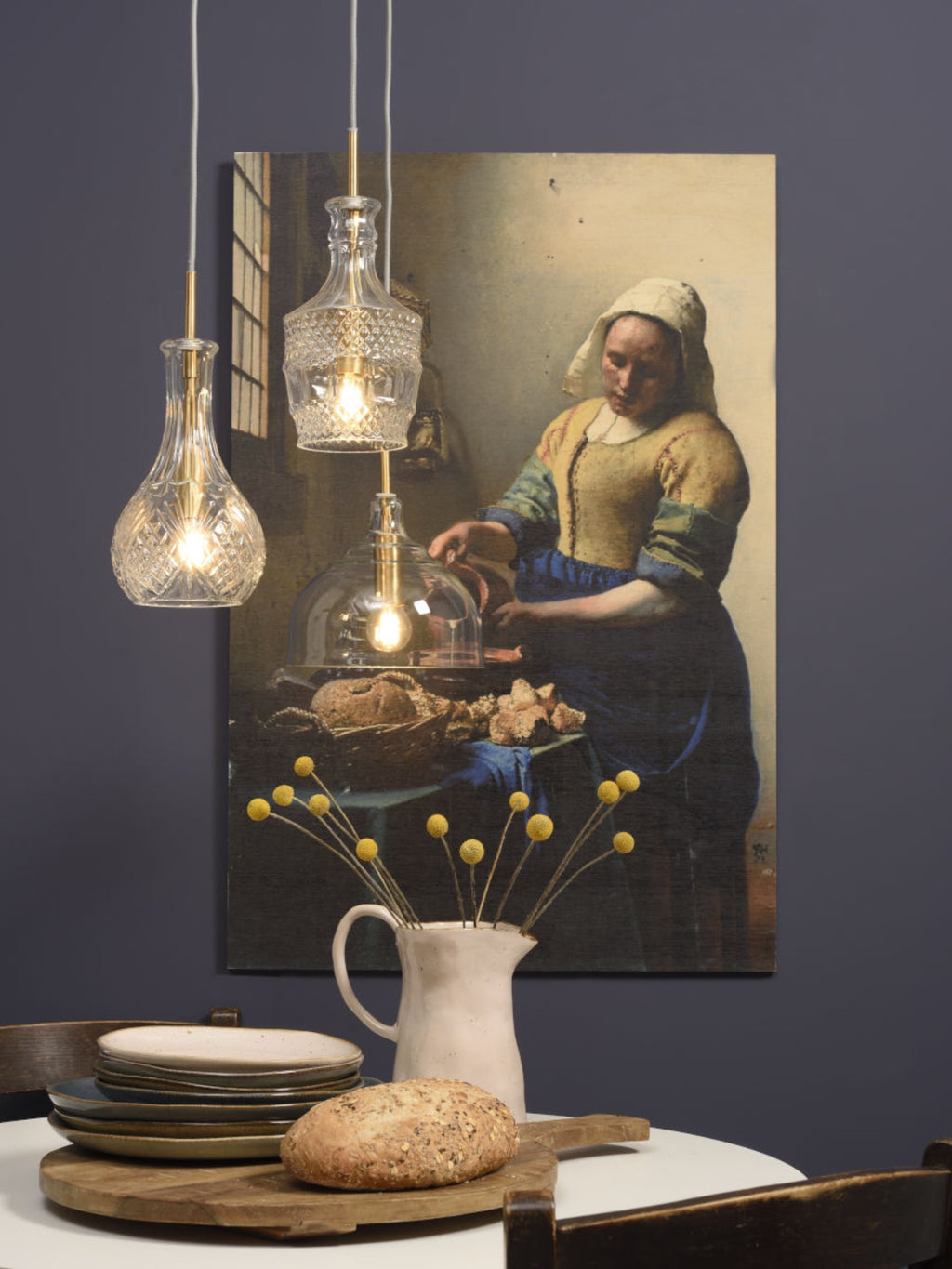 it's about RoMi Hanglamp Brussels Rechtvormig - Goud