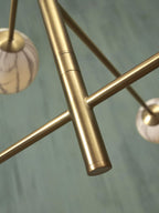 it's about RoMi Hanglamp Carrara 3-stangs - Goud - Getint glas