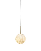 it's about RoMi Hanglamp Carrara - Goud - Getint glas