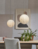 it's about RoMi Hanglamp Carrara - Goud - Getint glas