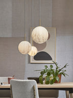 it's about RoMi Hanglamp Carrara - Goud - Getint glas