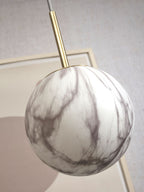 it's about RoMi Hanglamp Carrara - Goud - Getint glas