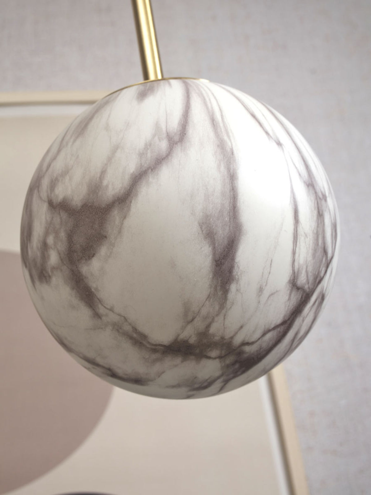 it's about RoMi Hanglamp Carrara - Goud - Getint glas