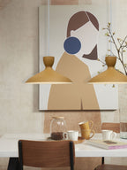 it's about RoMi Hanglamp Hanover - Mosterd