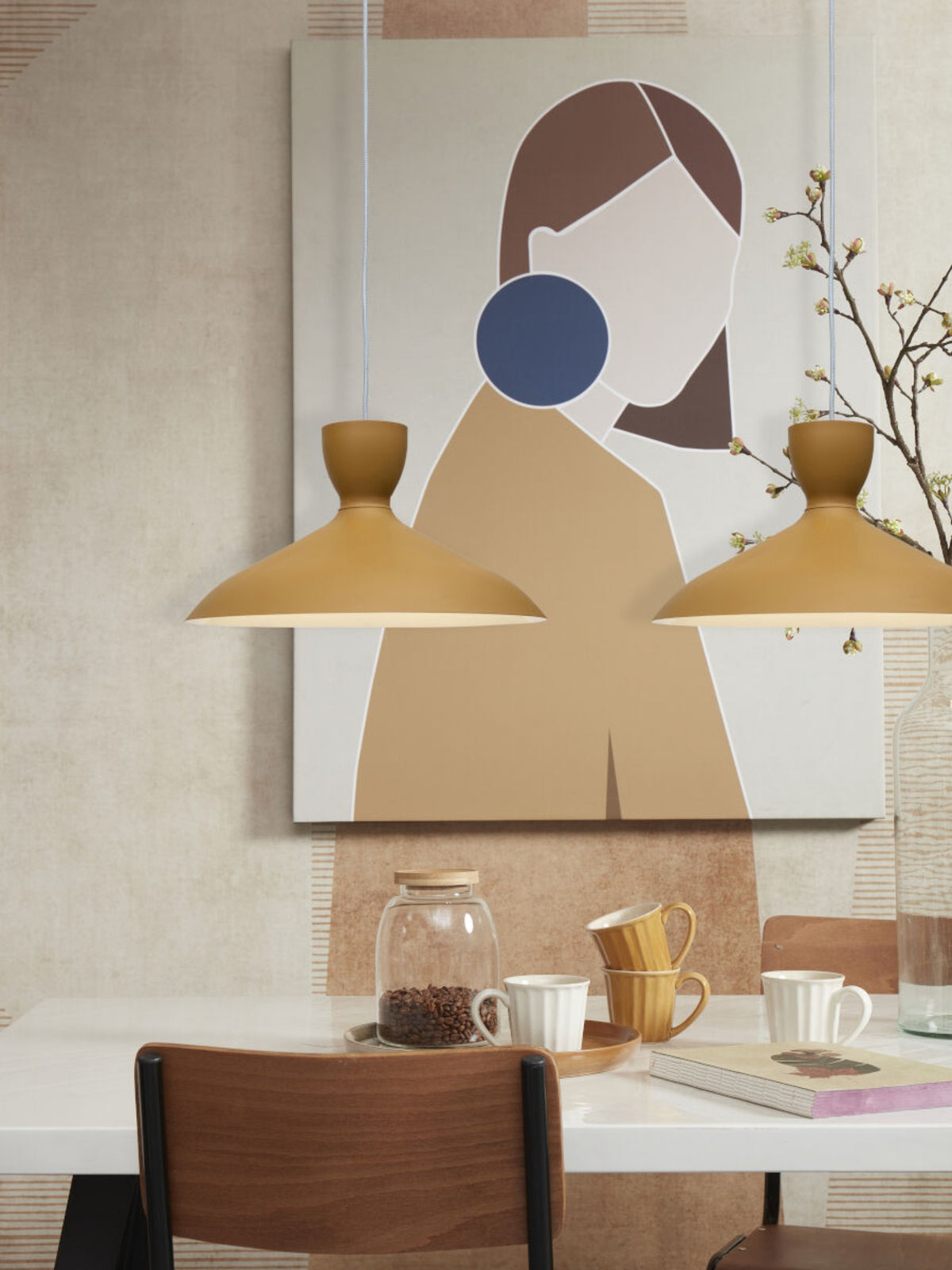 it's about RoMi Hanglamp Hanover - Mosterd