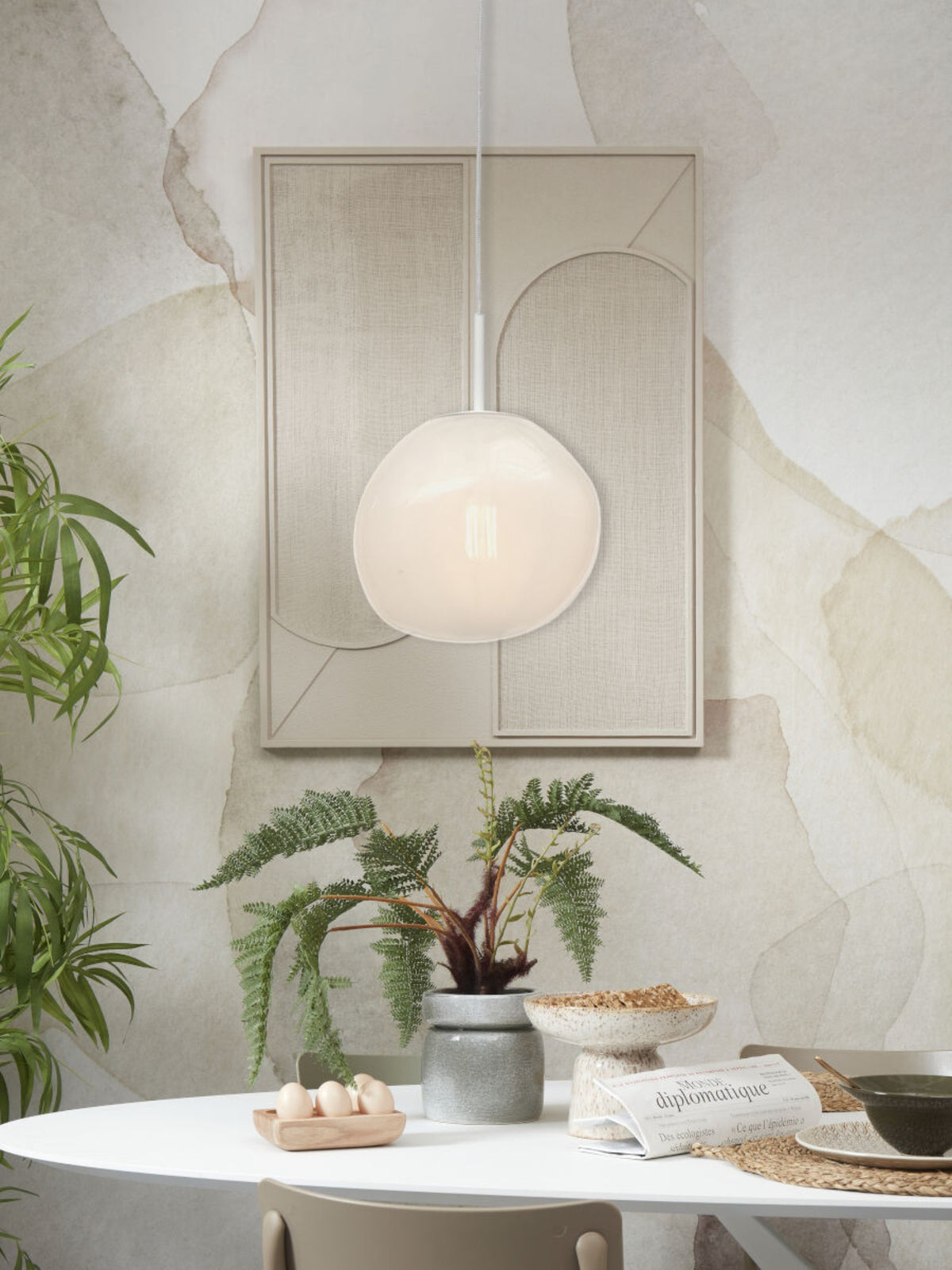 it's about RoMi Hanglamp Helsinki - Melkwit