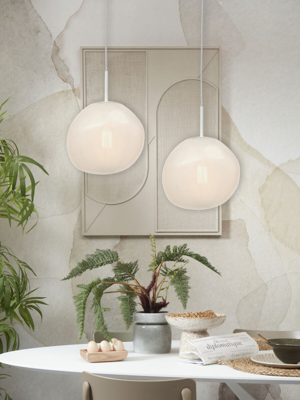 it's about RoMi Hanglamp Helsinki - Melkwit