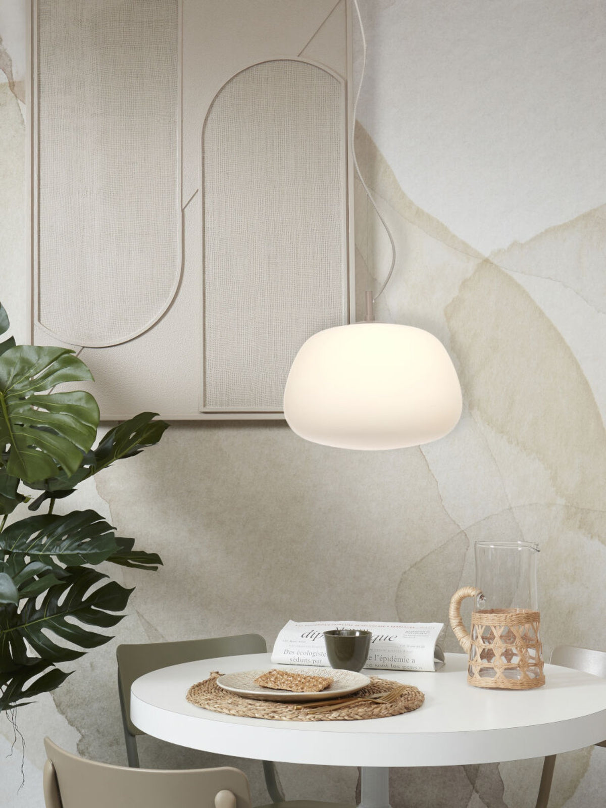 it's about RoMi Hanglamp Sapporo - Wit - Zand